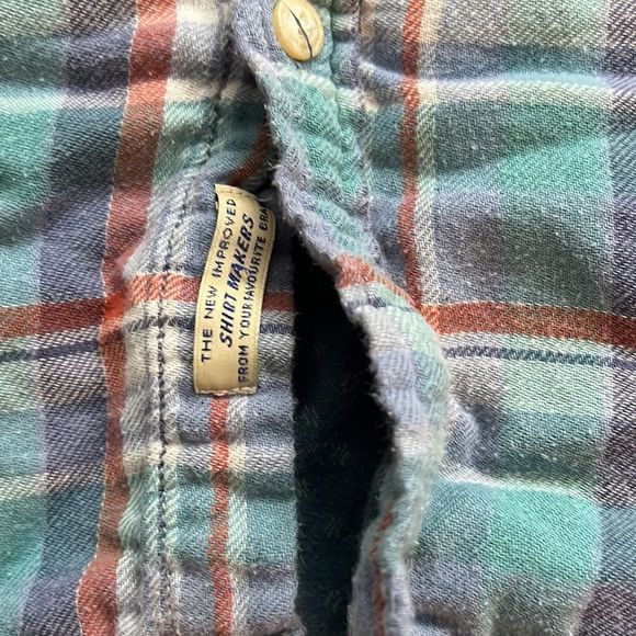 Scotch & Soda | Plaid blue flannel button up - Picture 3 of 16